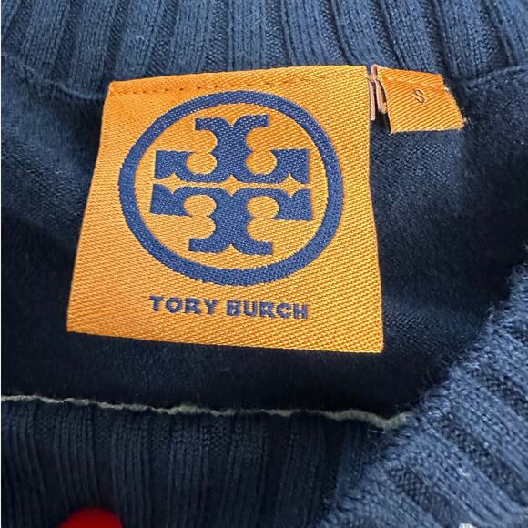 Tory Burch Wool Floral Sweater - Picture 2 of 6